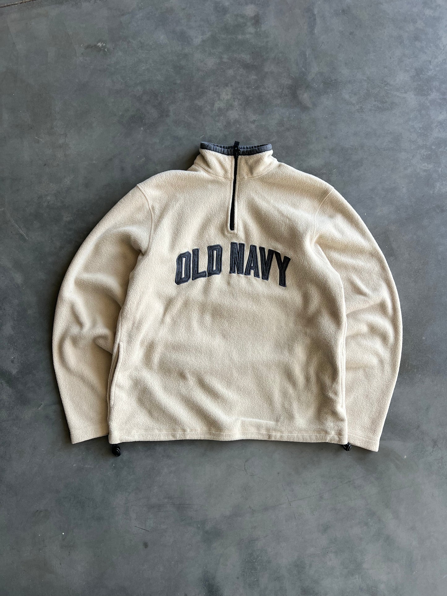 Vintage Cream Old Navy Fleece - M