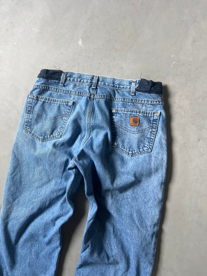 Vintage Faded Blue Carhartt Pants - 38