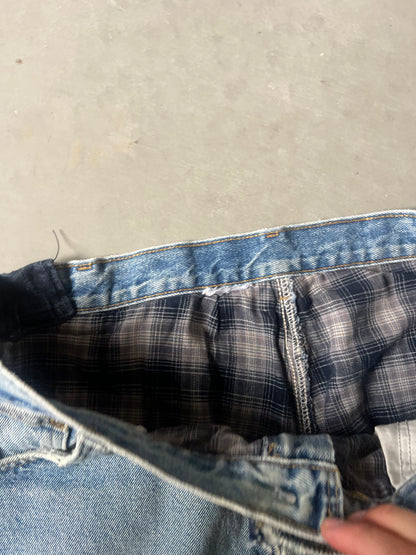 Vintage Faded Blue Carhartt Pants - 38