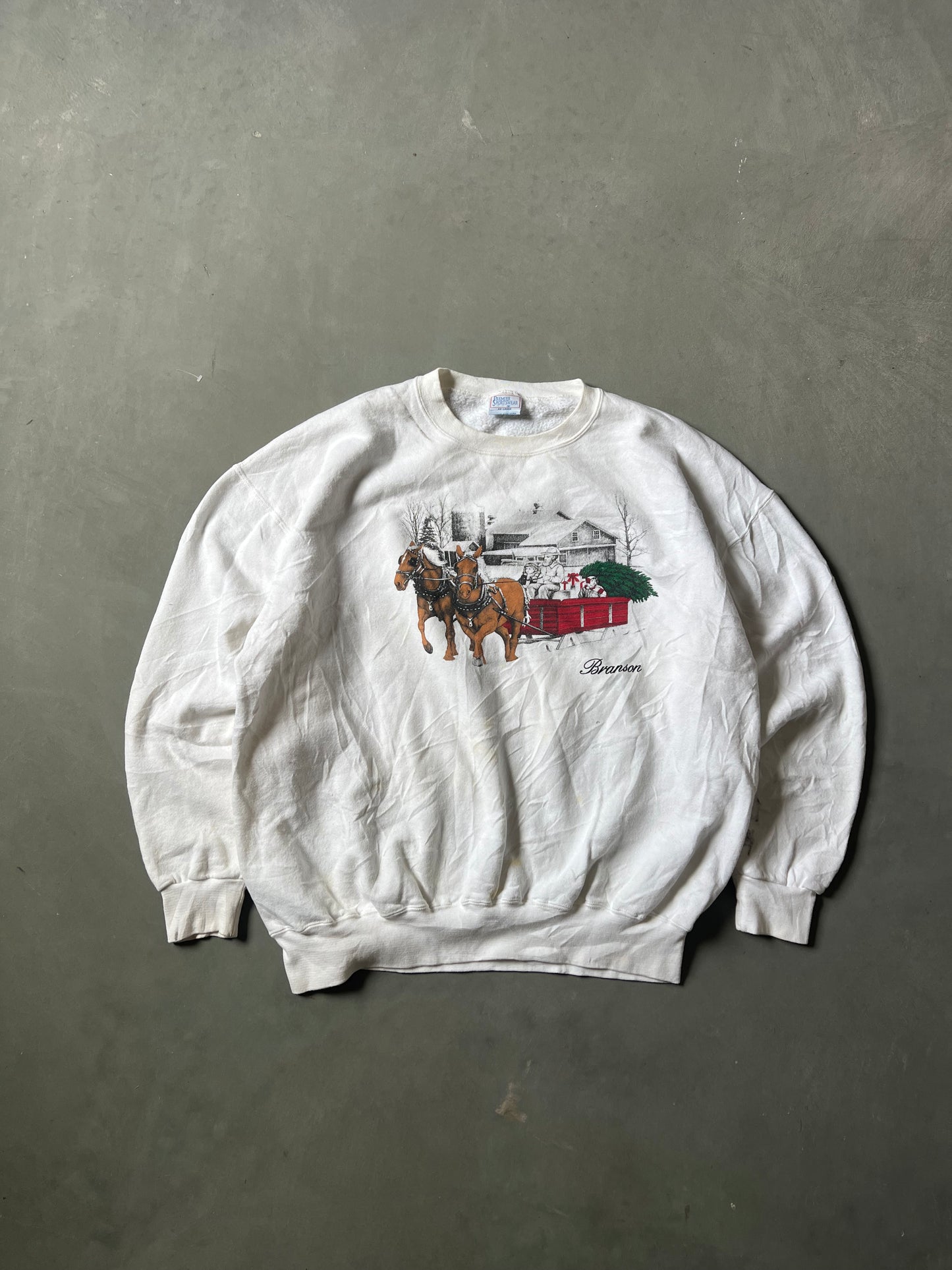 Vintage Branson Missouri Horse Crew - XL