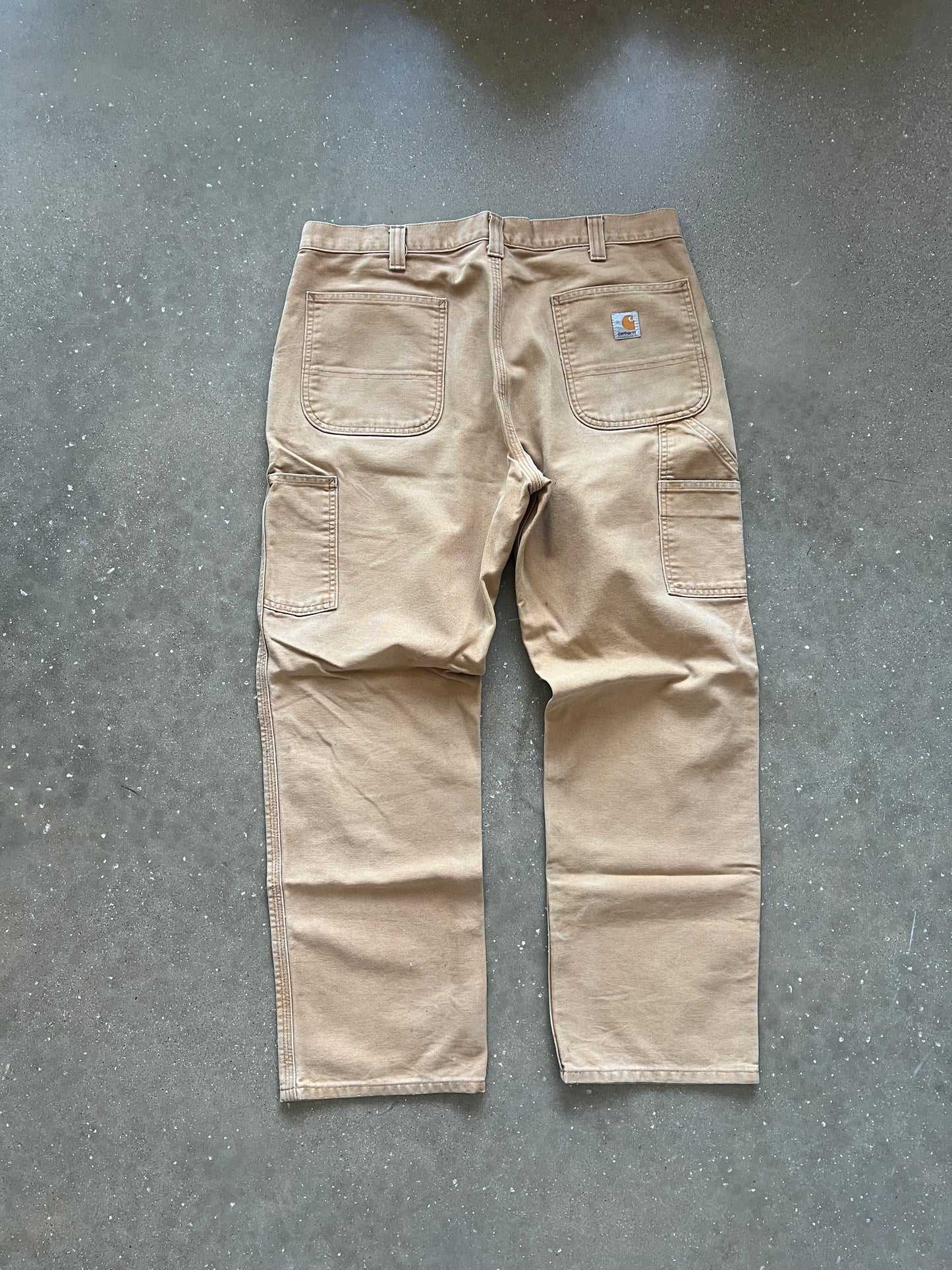 Vintage Faded Tan Carhartt Pants - 36
