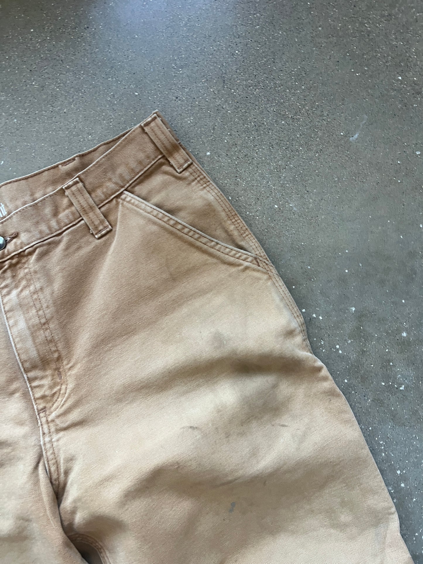 Vintage Faded Tan Carhartt Pants - 36