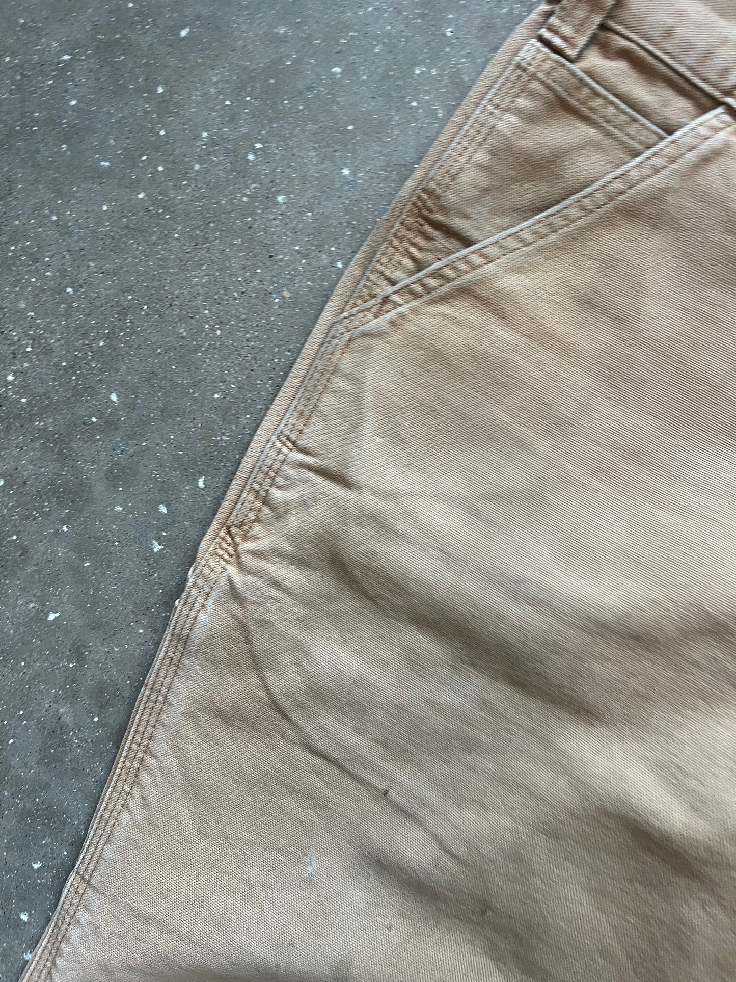 Vintage Faded Tan Carhartt Pants - 36
