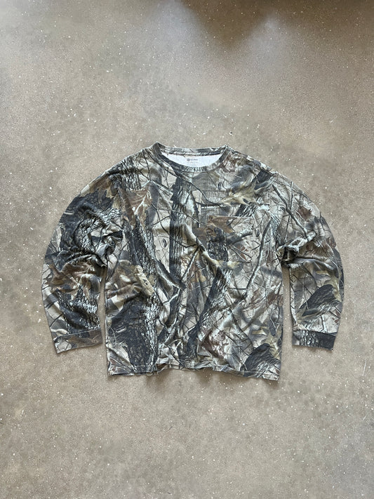 Vintage RealTree Camo Longsleeve Shirt - XL