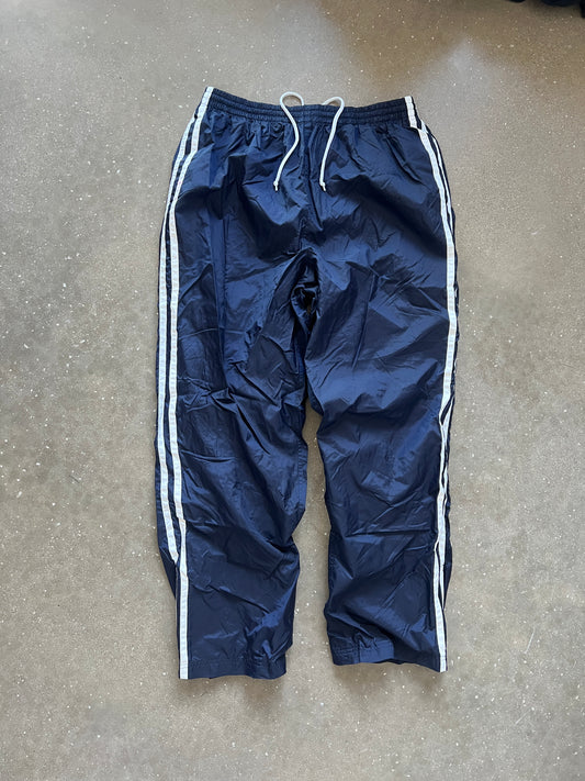 Vintage Navy Blue Stripped Track Pants - XL
