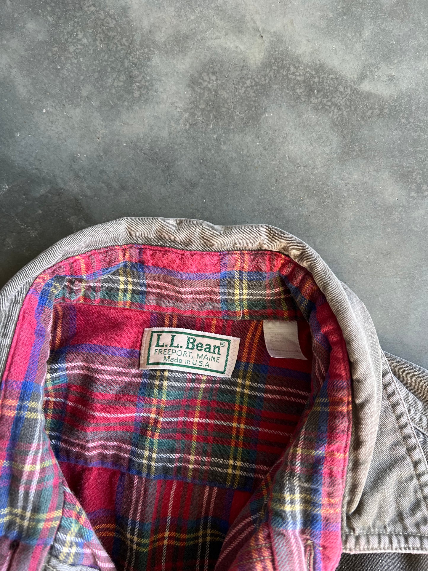 Vintage Faded Brown L.L. Bean Button Down - L