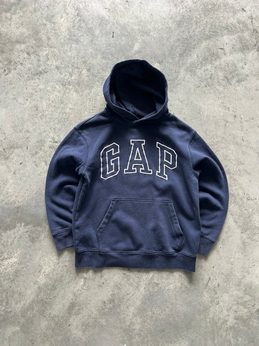 Vintage Navy Blue Gap Hoodie - S
