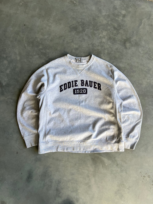 Vintage Grey Eddie Baure Crew - L