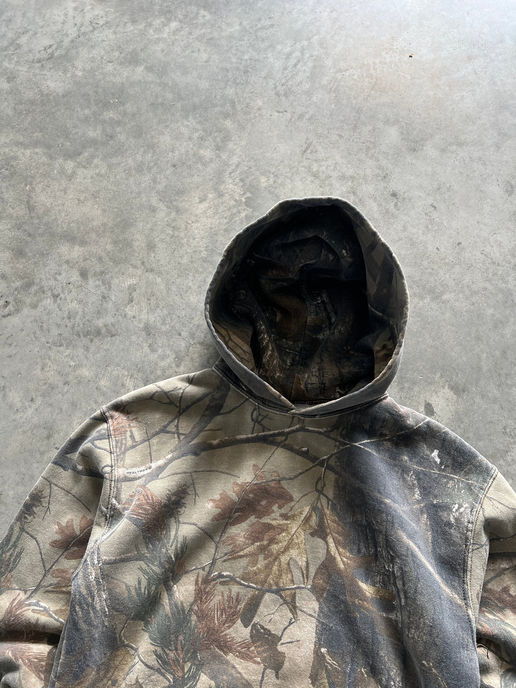 Vintage RealTree Camo Hoodie - S