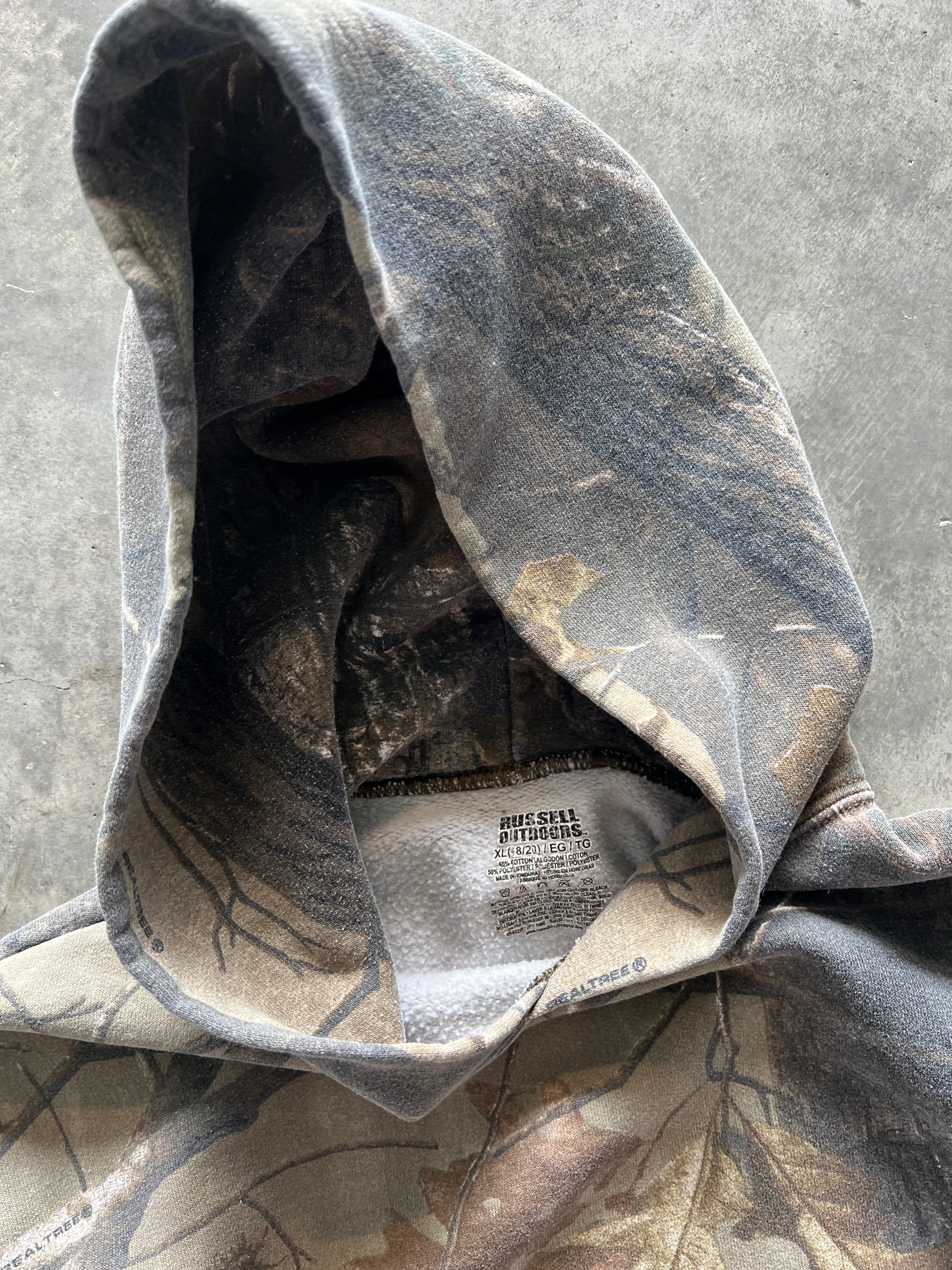Vintage RealTree Camo Hoodie - S