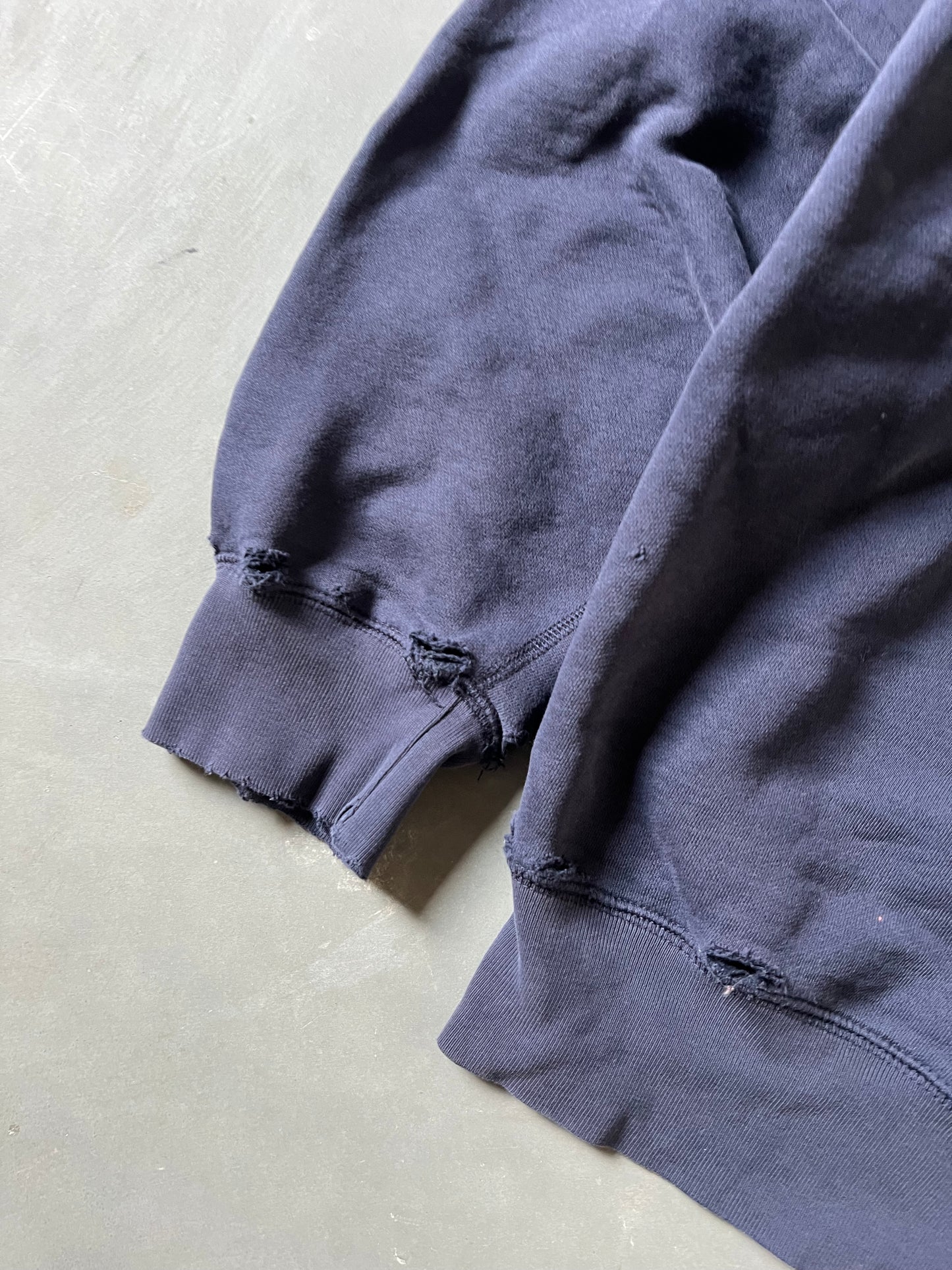Vintage Navy Blue Polo Crew - L