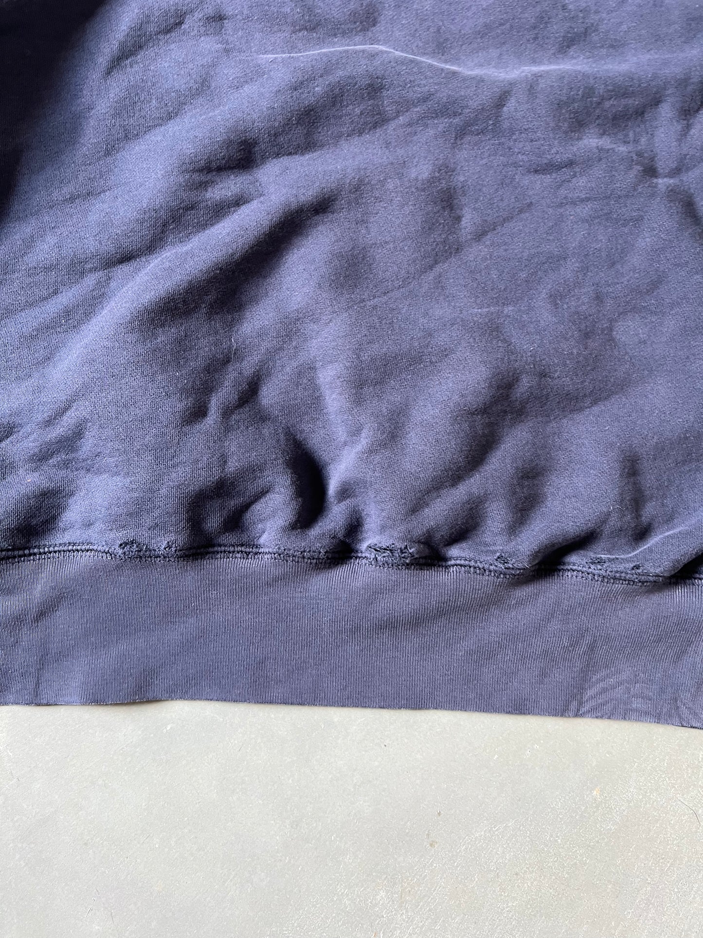 Vintage Navy Blue Polo Crew - L