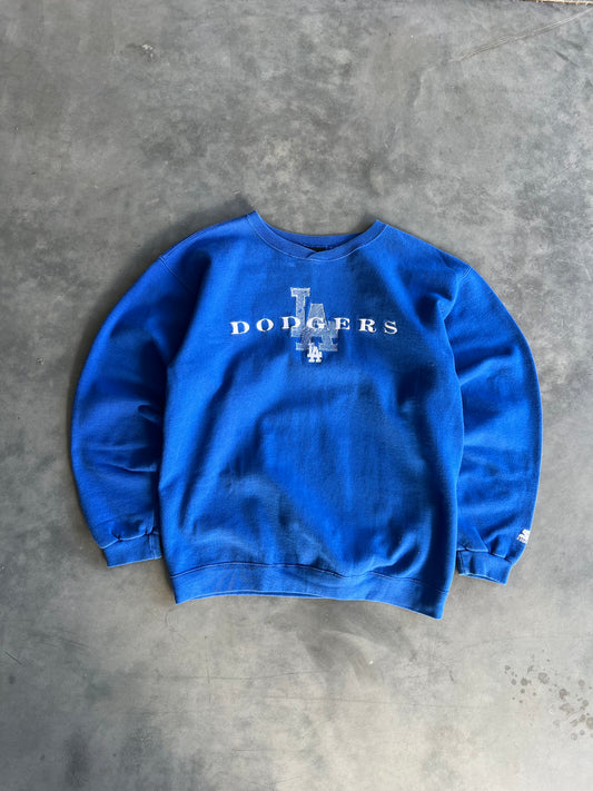 Vintage L.A. Dodgers Spellout Crew - XL