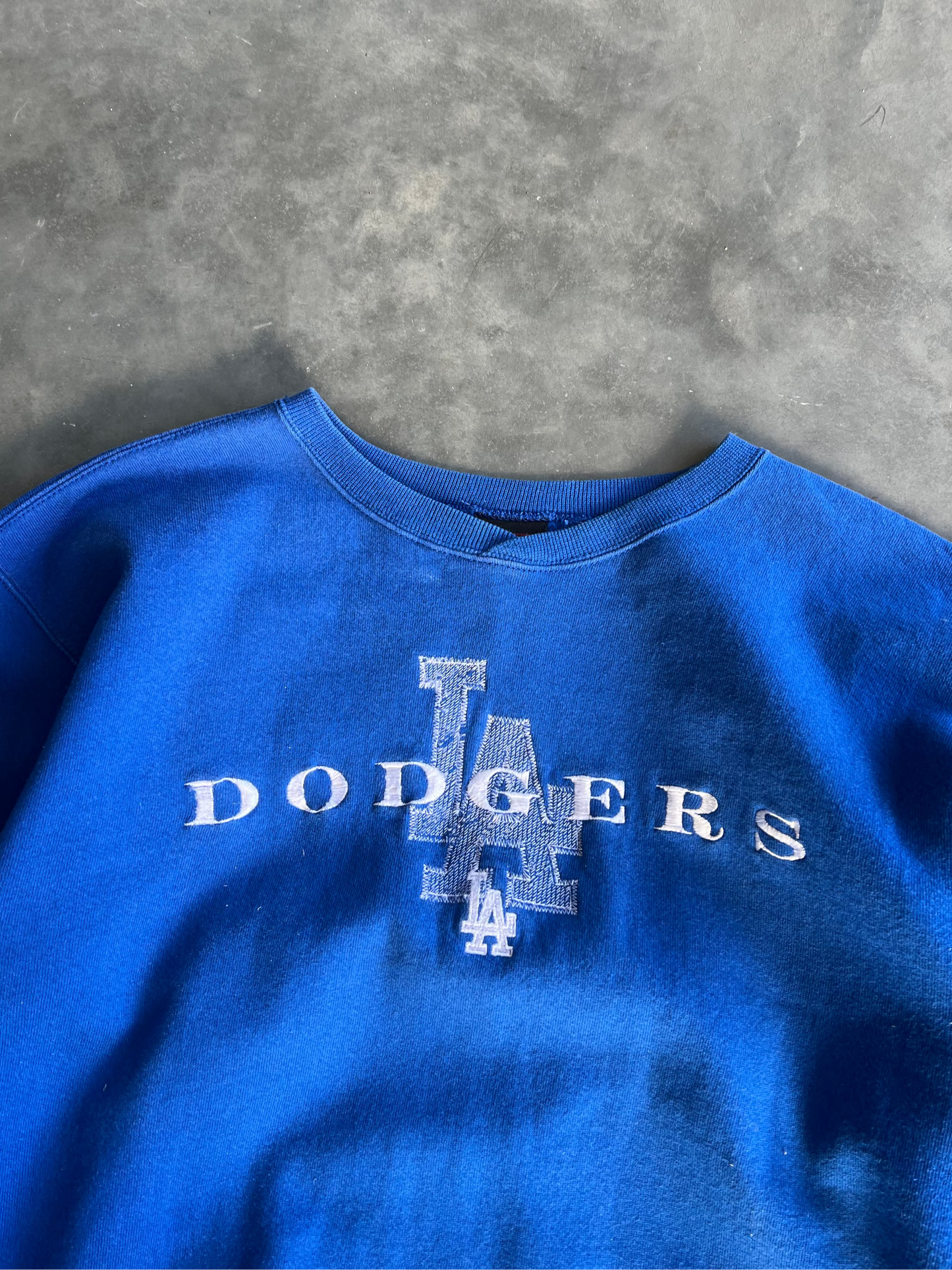 Vintage L.A. Dodgers Spellout Crew - XL