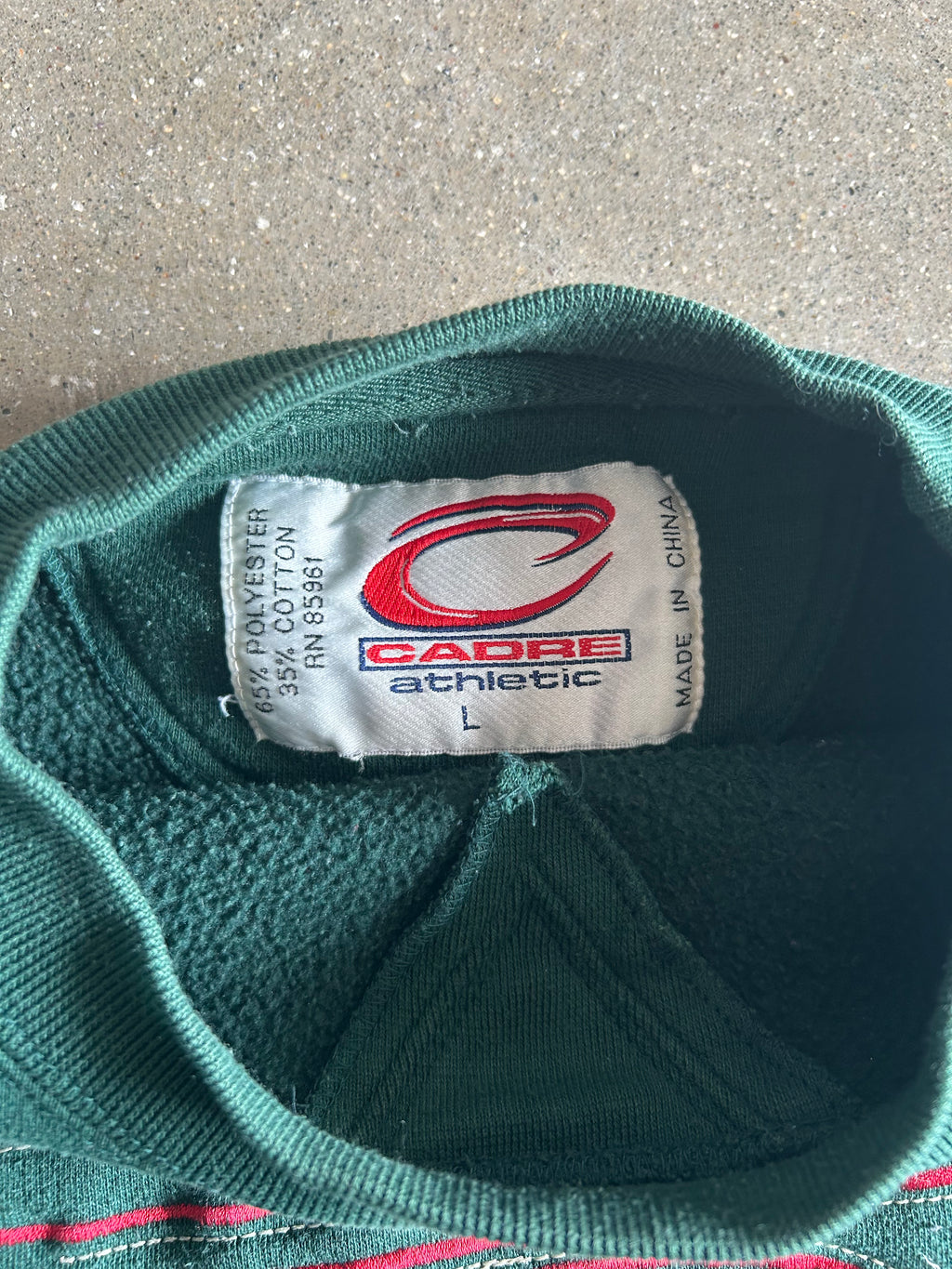 Vintage Green Minnesota Wild Crew - L
