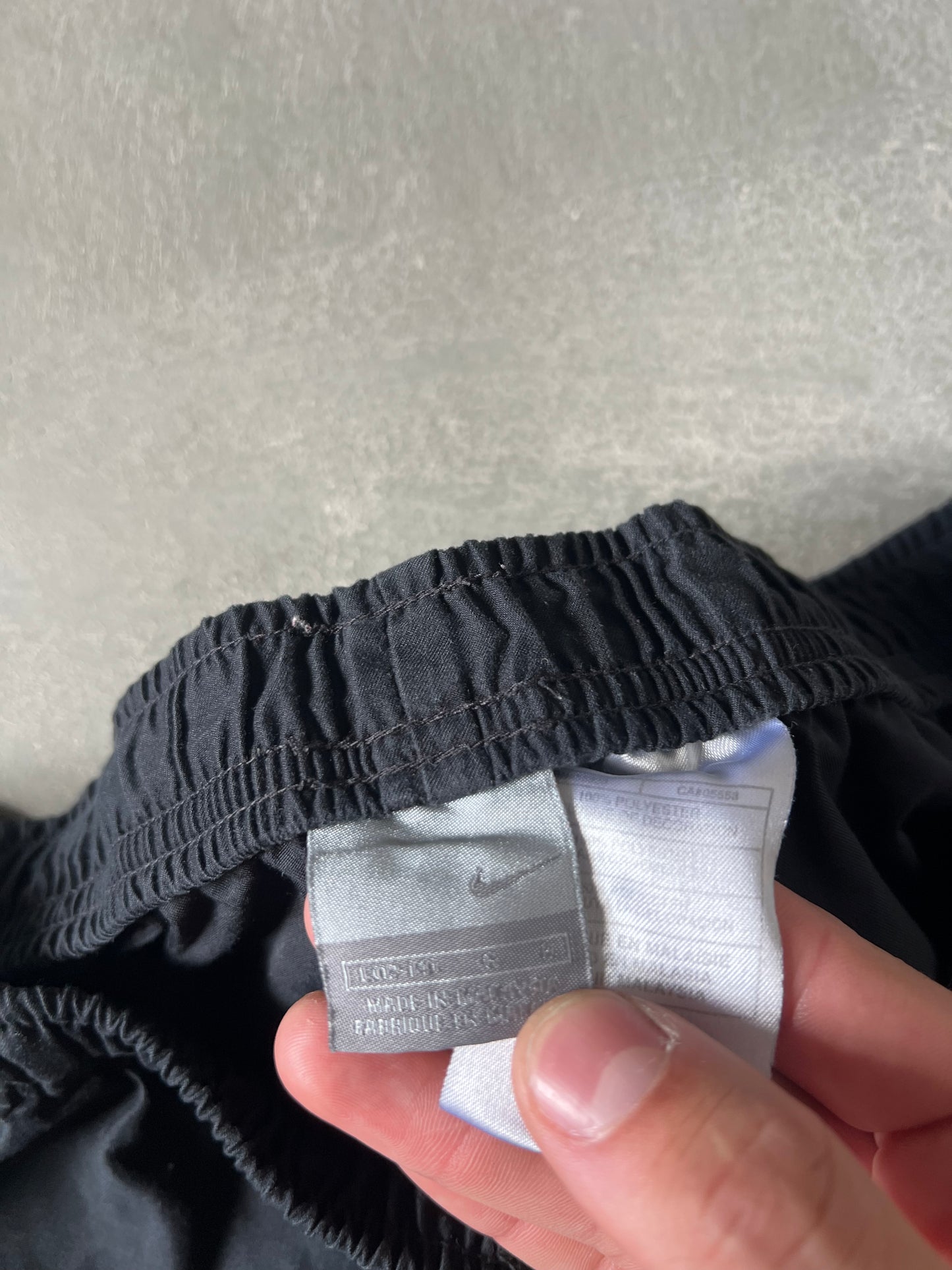 Vintage Black Nike Track Pants - L