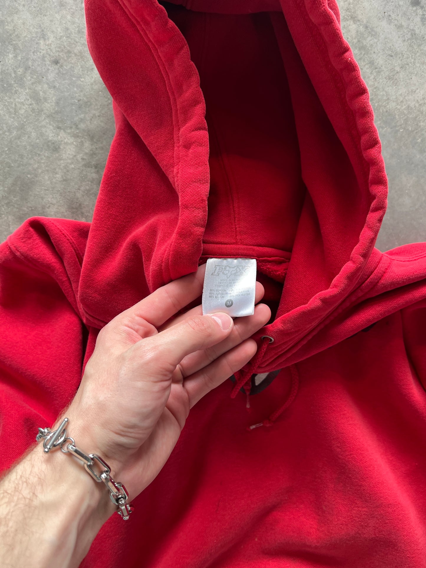 Vintage Red Fox Racing Hoodie - L