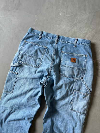 Vintage Denim Blue Carhartt Jeans - 36