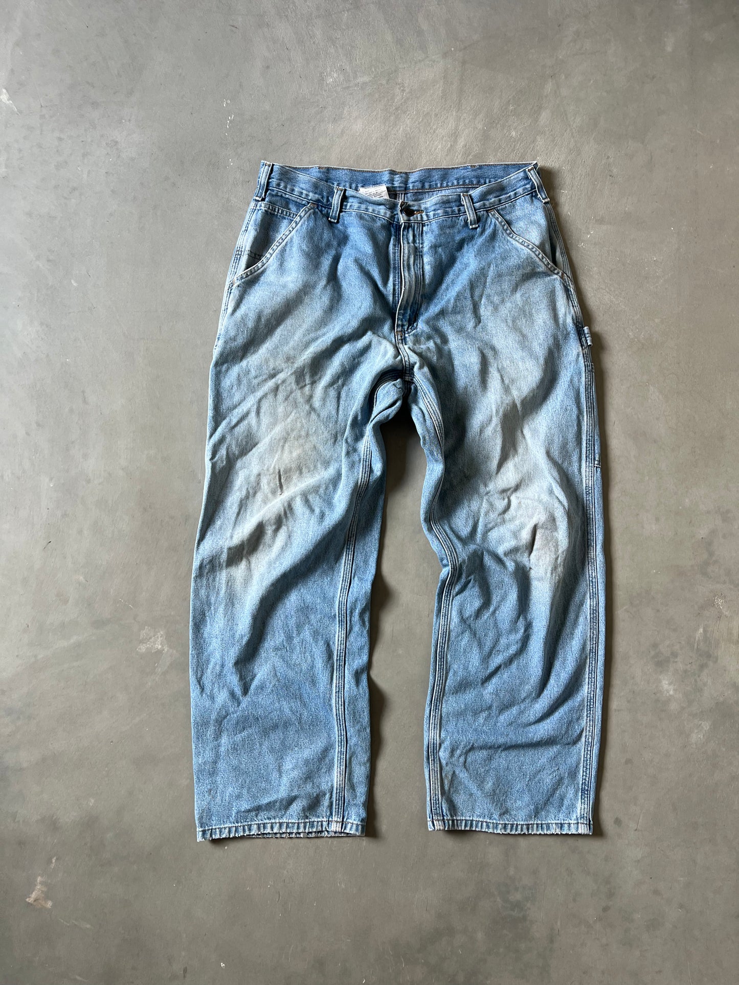 Vintage Denim Blue Carhartt Jeans - 36
