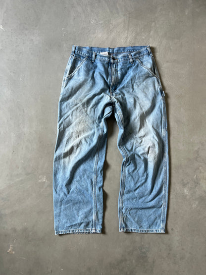Vintage Denim Blue Carhartt Jeans - 36
