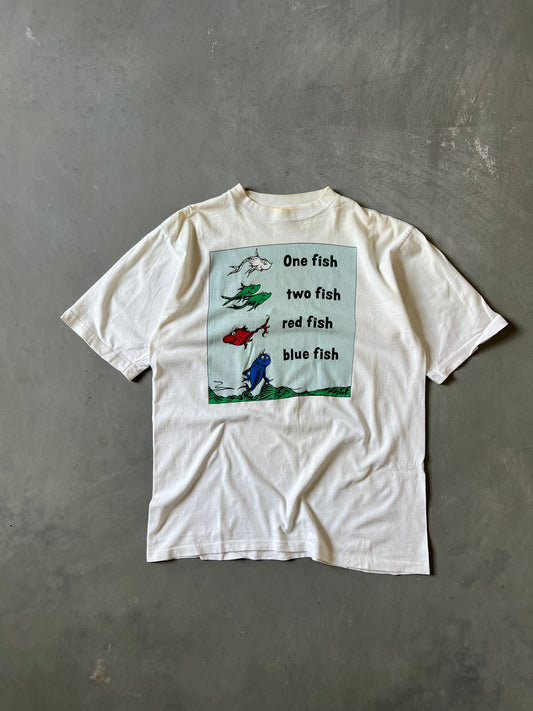 Vintage One fish two fish shirt - L