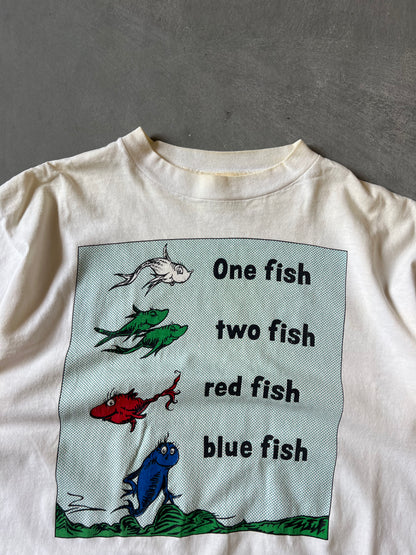 Vintage One fish two fish shirt - L
