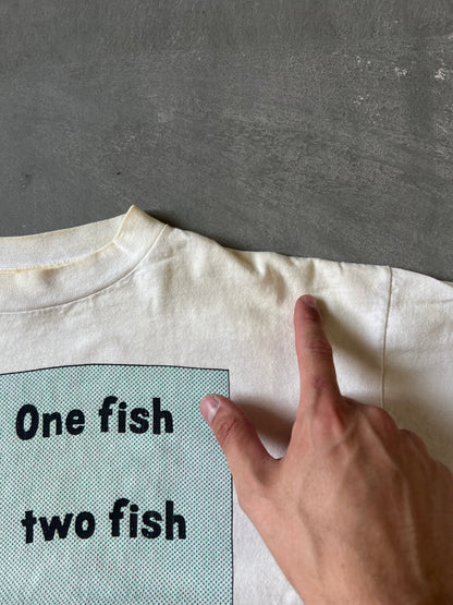Vintage One fish two fish shirt - L