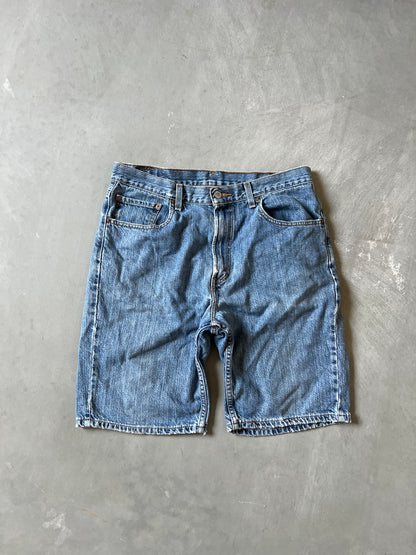 Vintage Denim Blue Levi Shorts - 34