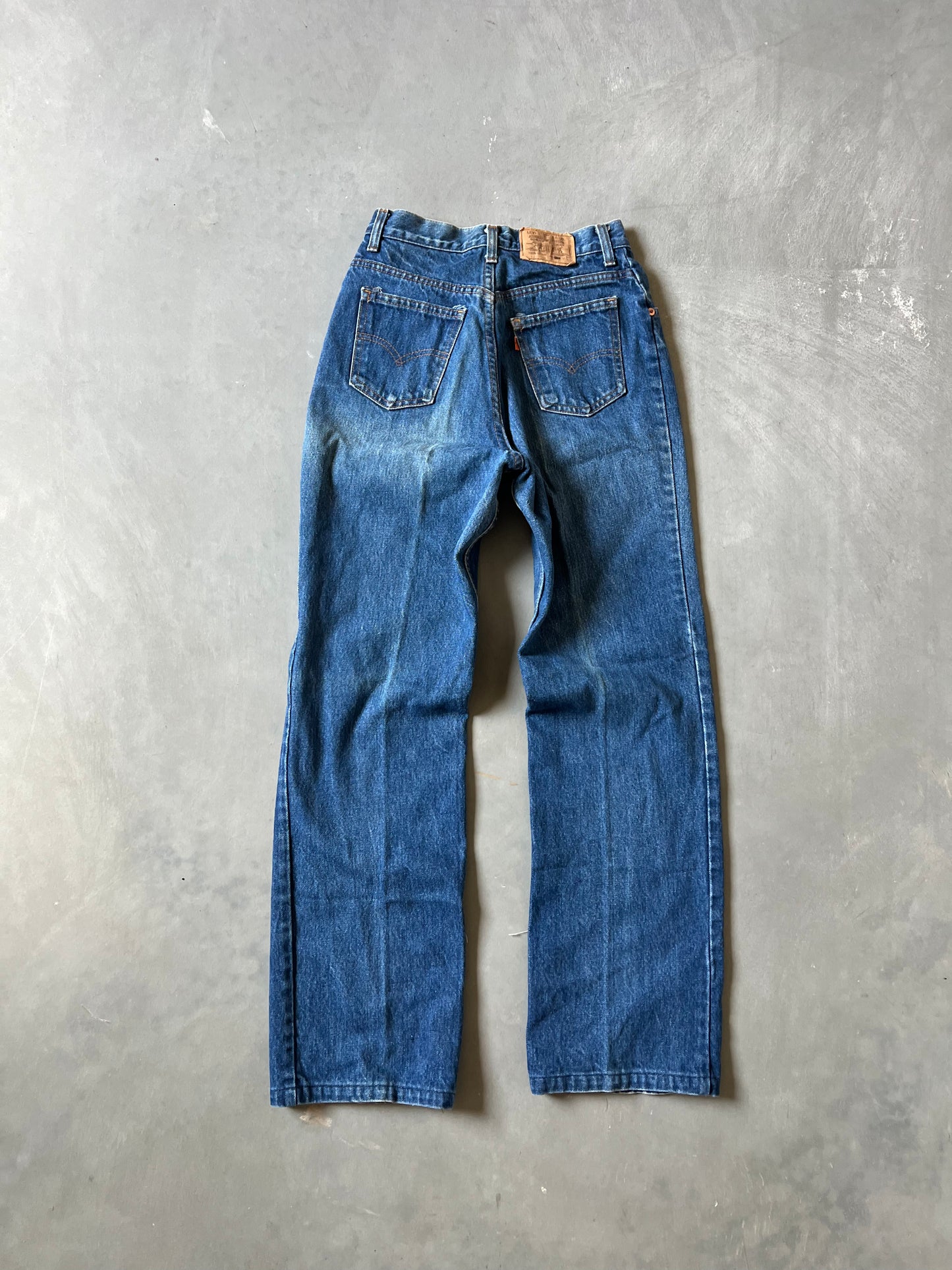 Vintage 80s Levi Orange Tab Pants - 28x32