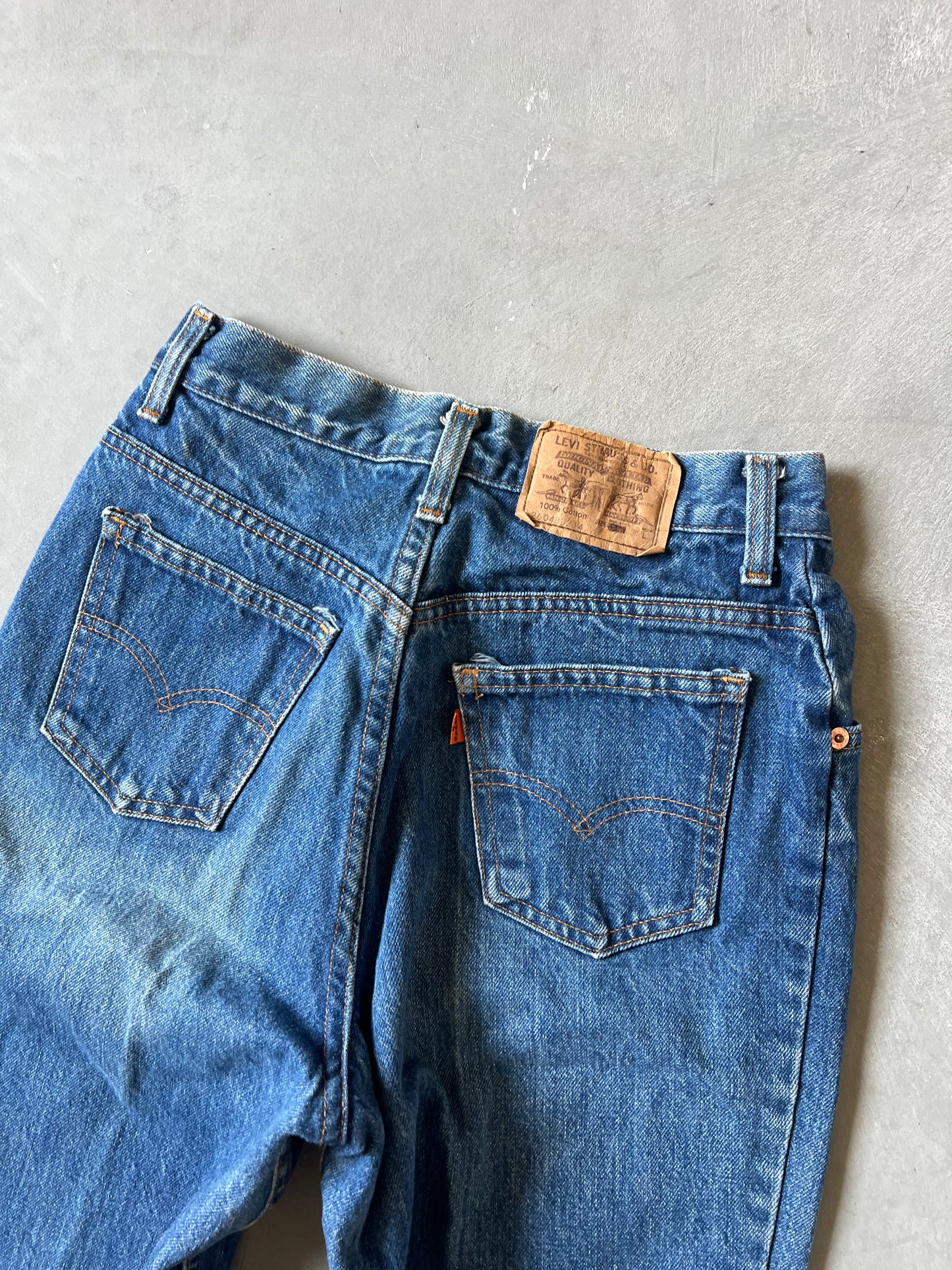 Vintage 80s Levi Orange Tab Pants - 28x32