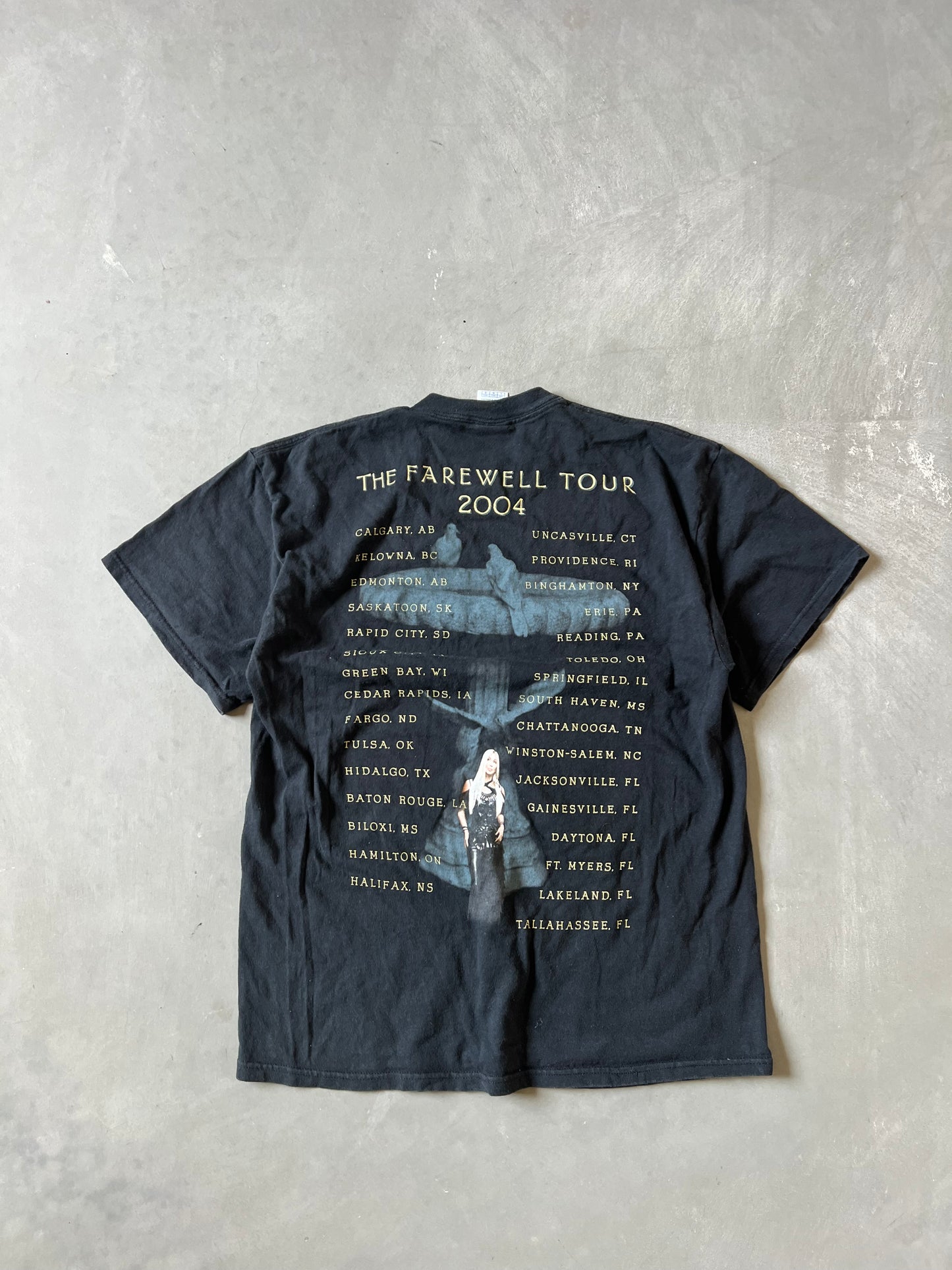 Vintage 2004 Cher Tour Tee - L