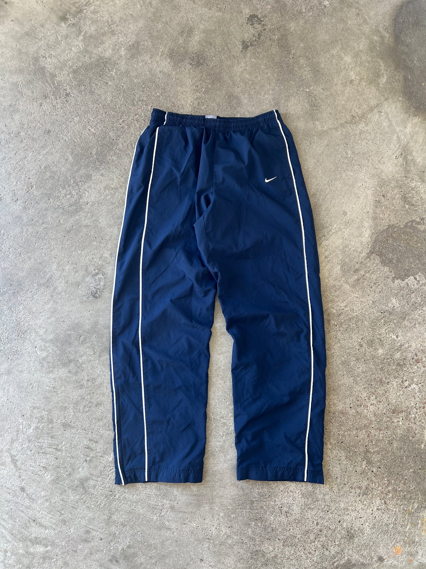 Vintage Blue Nike Track Pants - M