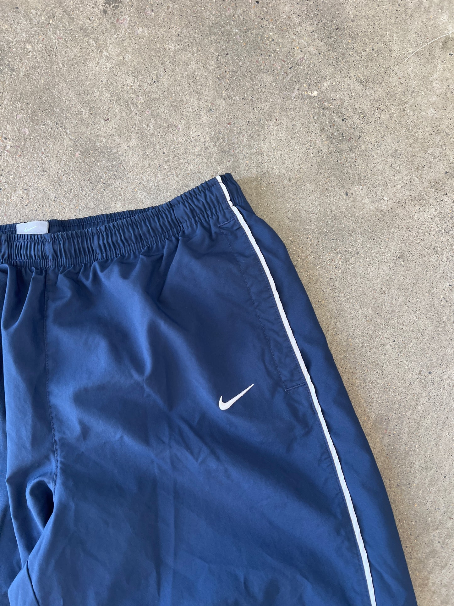 Vintage Blue Nike Track Pants - M