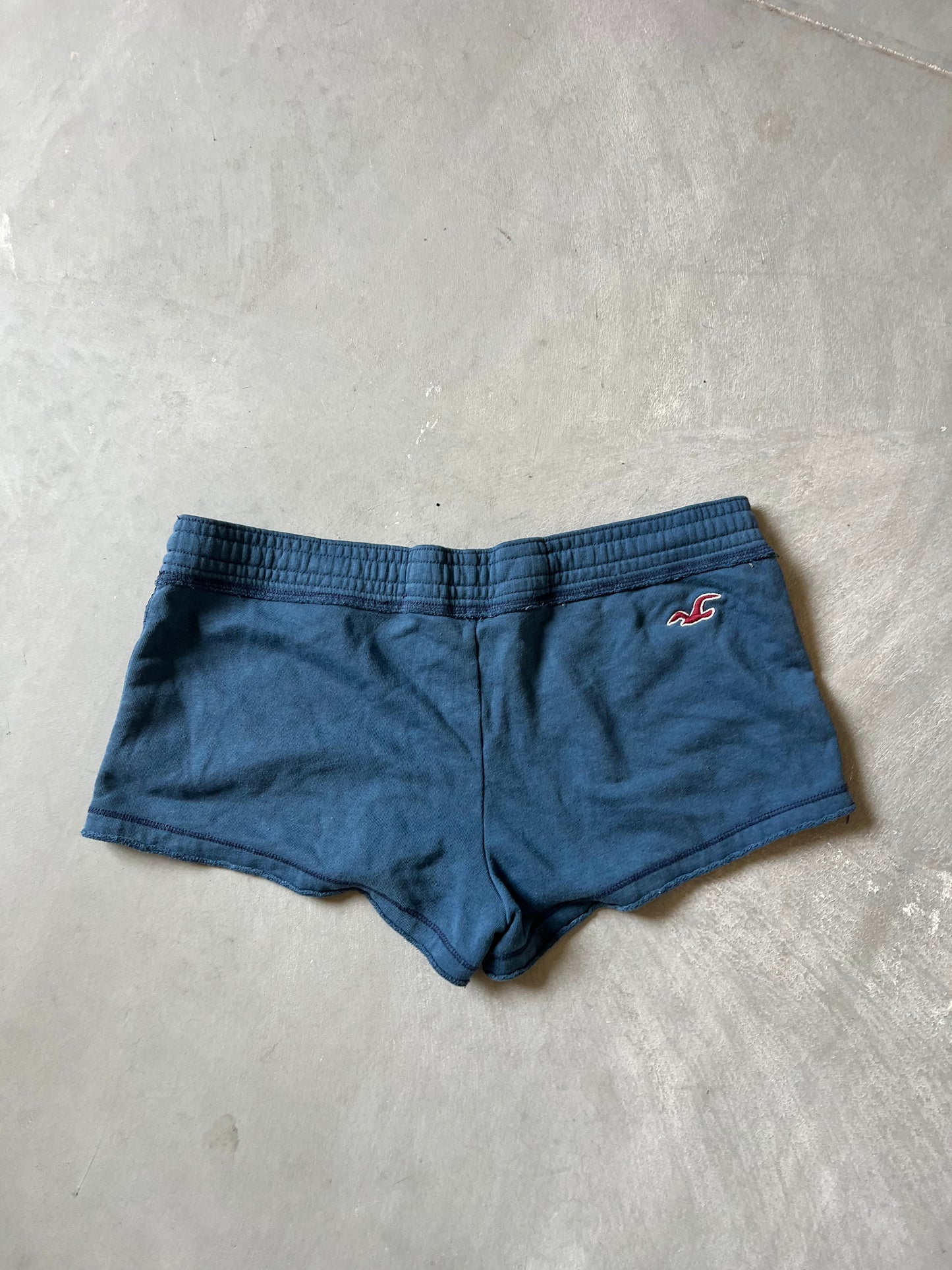 Vintage Navy Y2k Hollister Shorts - L