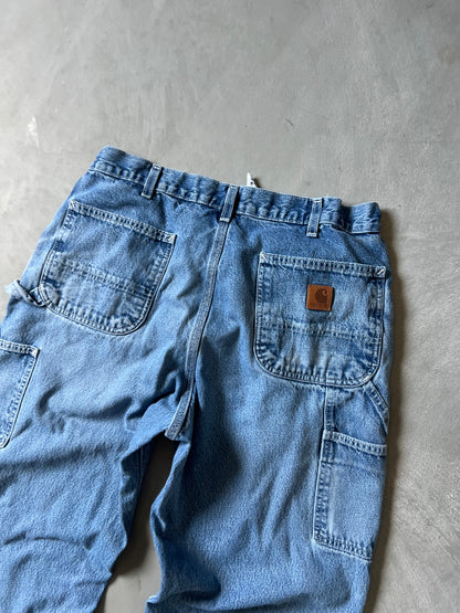 Vintage Denim Blue Carhartt Pants - 36