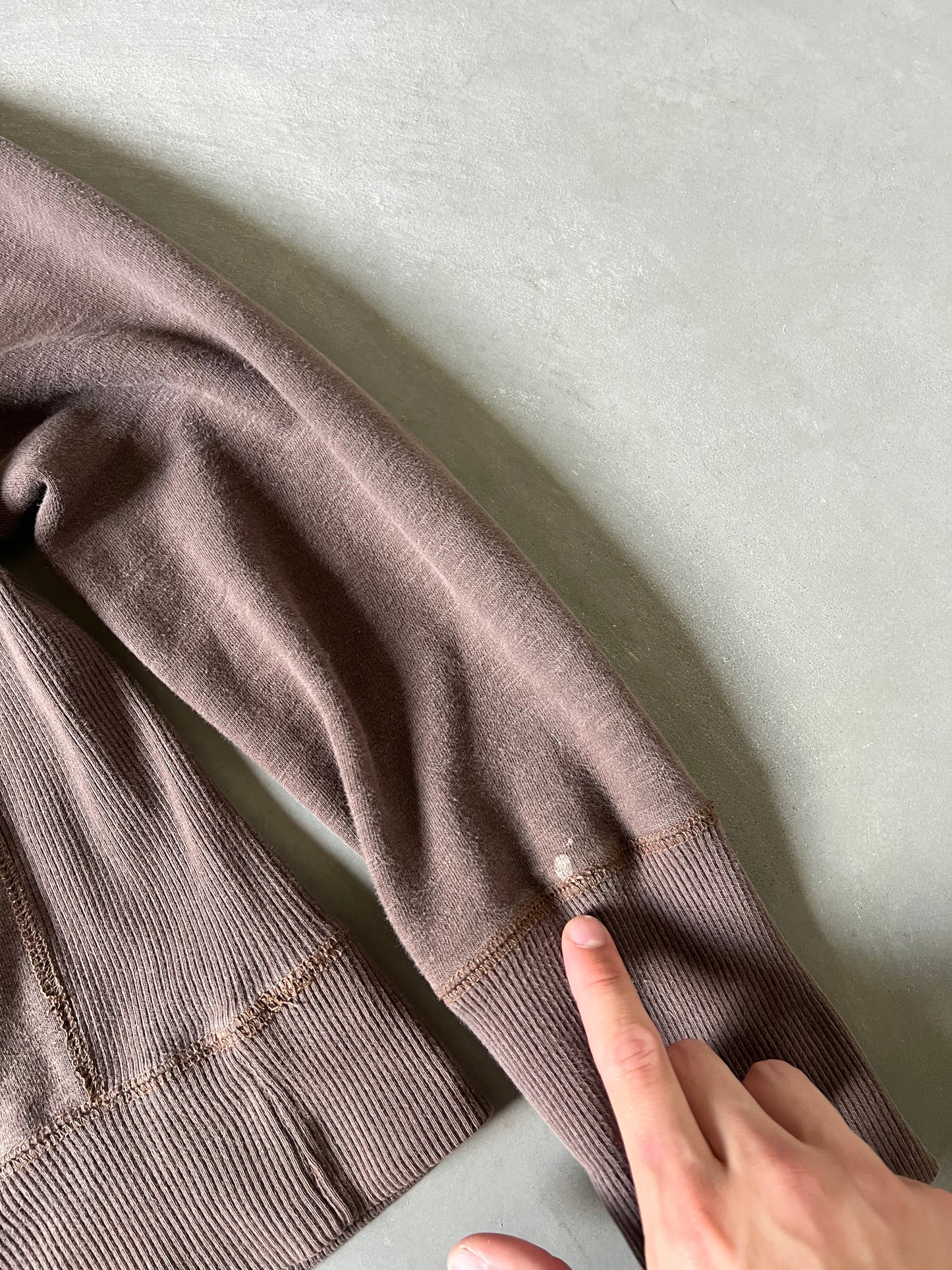 Vintage Brown Y2k Aeropostale Hoodie - XL