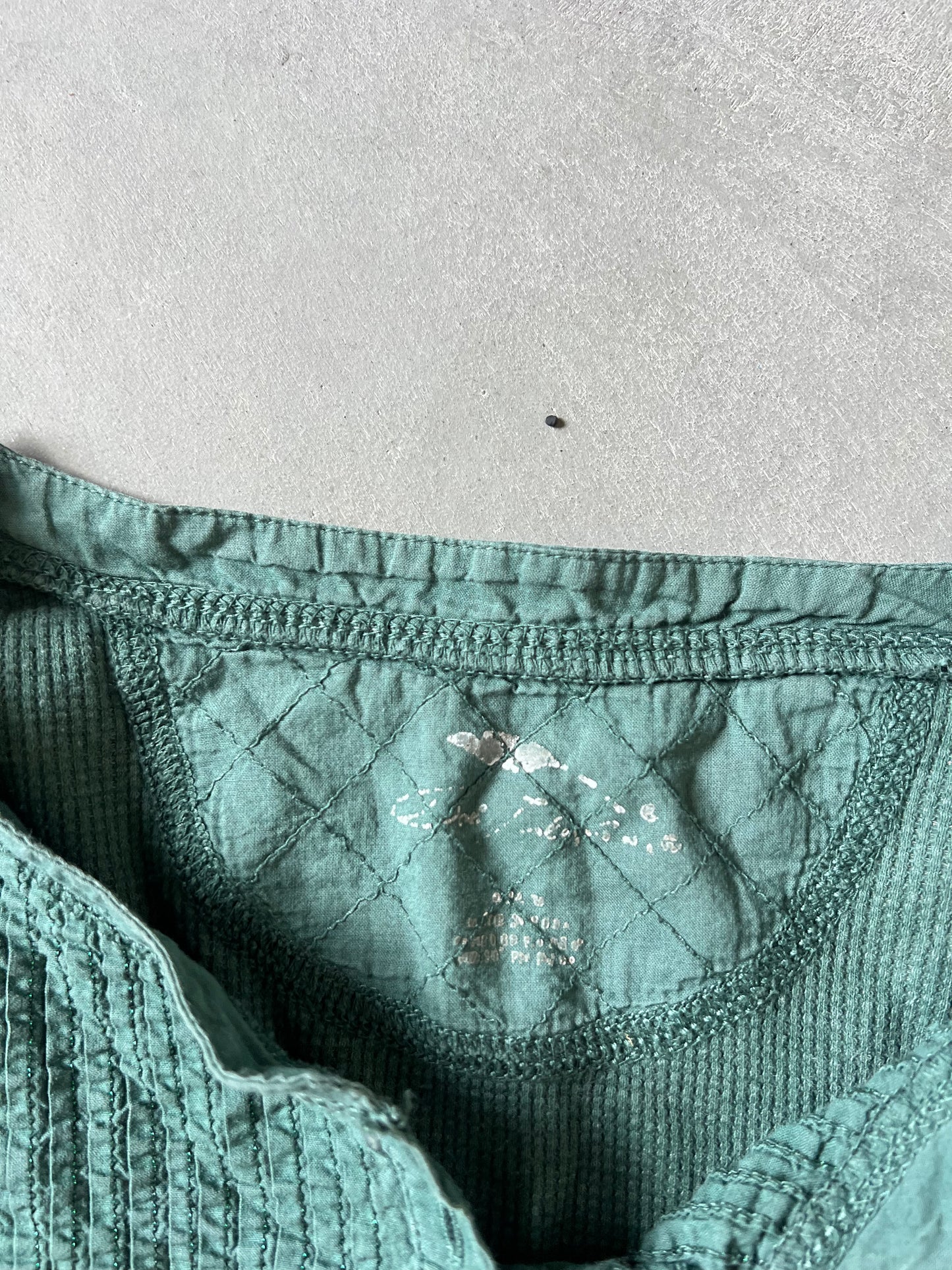 Vintage Green Y2k Longsleeve Shirt - M
