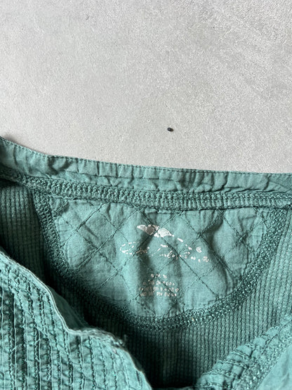 Vintage Green Y2k Longsleeve Shirt - M
