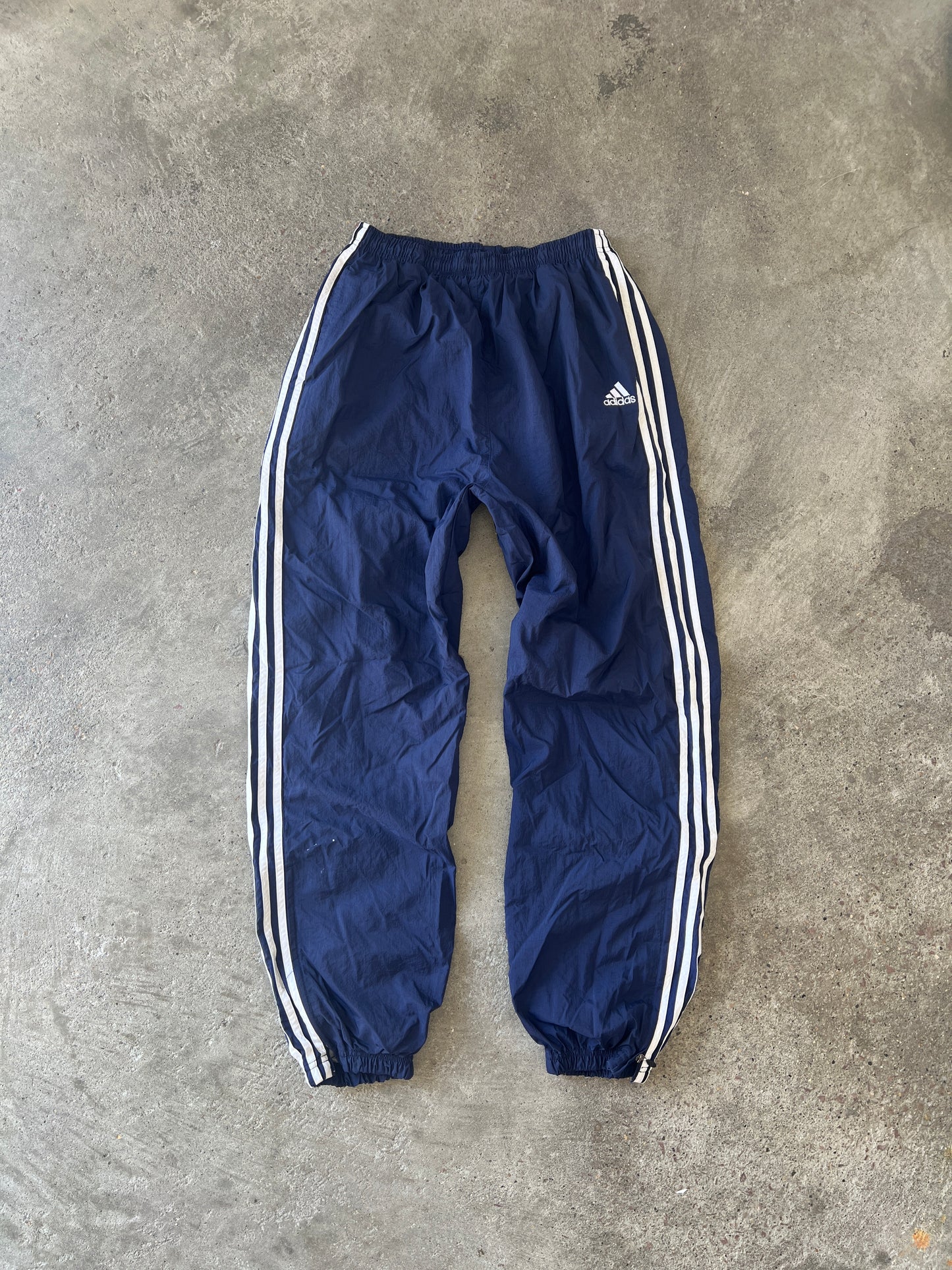 Vintage Blue Adidas Track Pants - XL