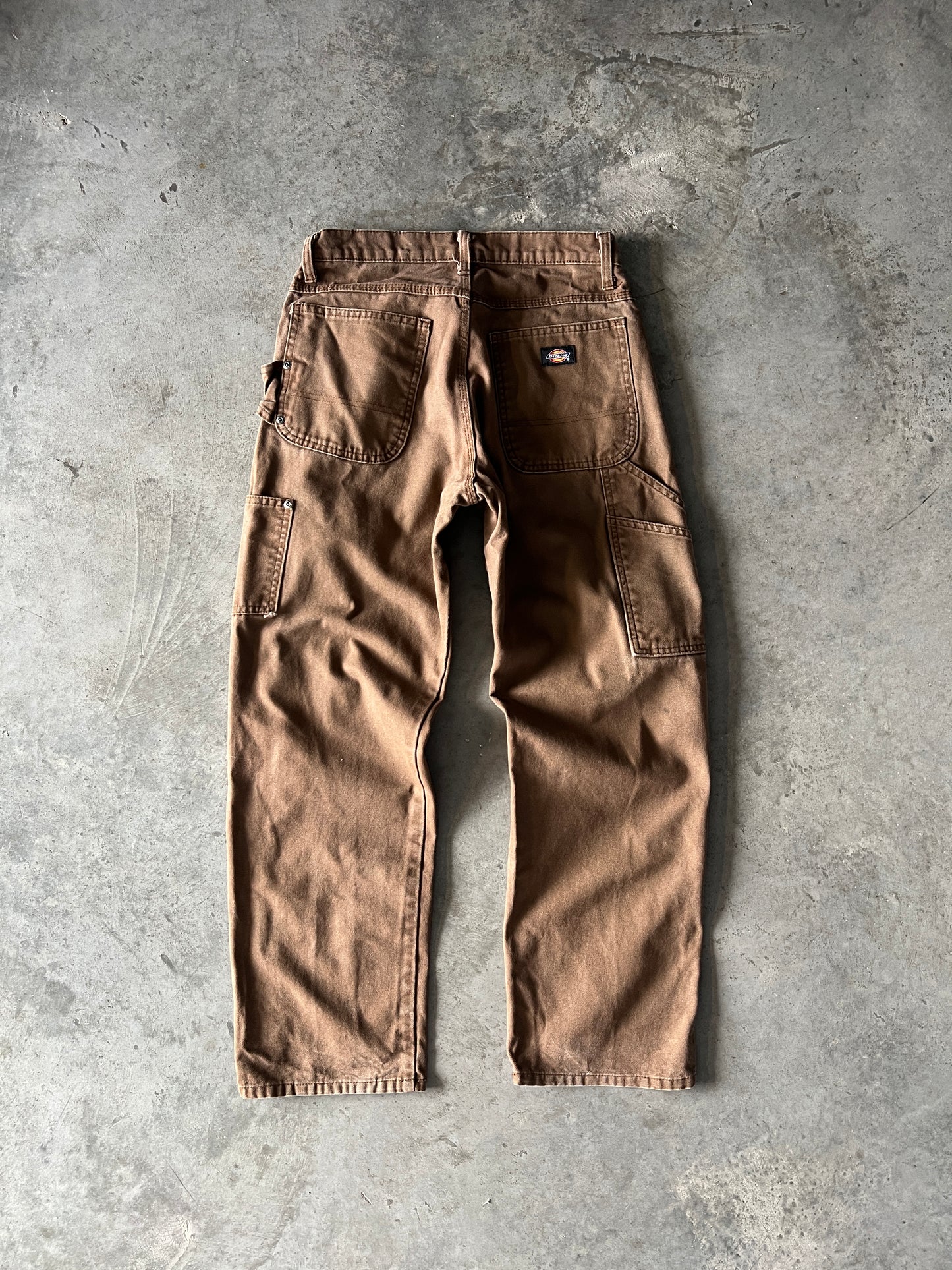 Vintage Brown Dickie Carpenter Pants - 28x27