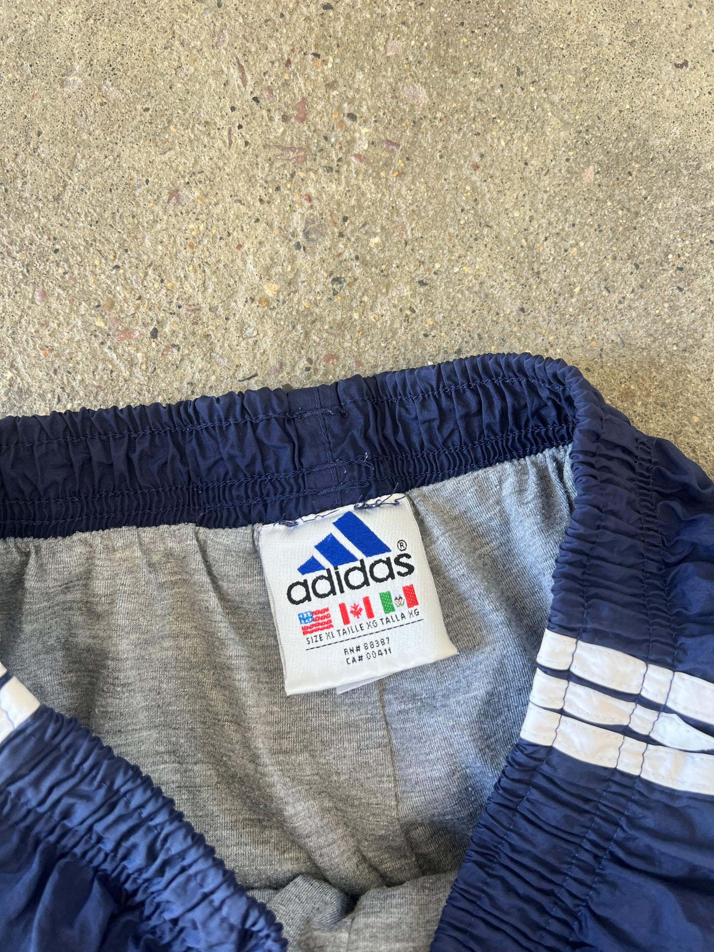 Vintage Blue Adidas Track Pants - XL