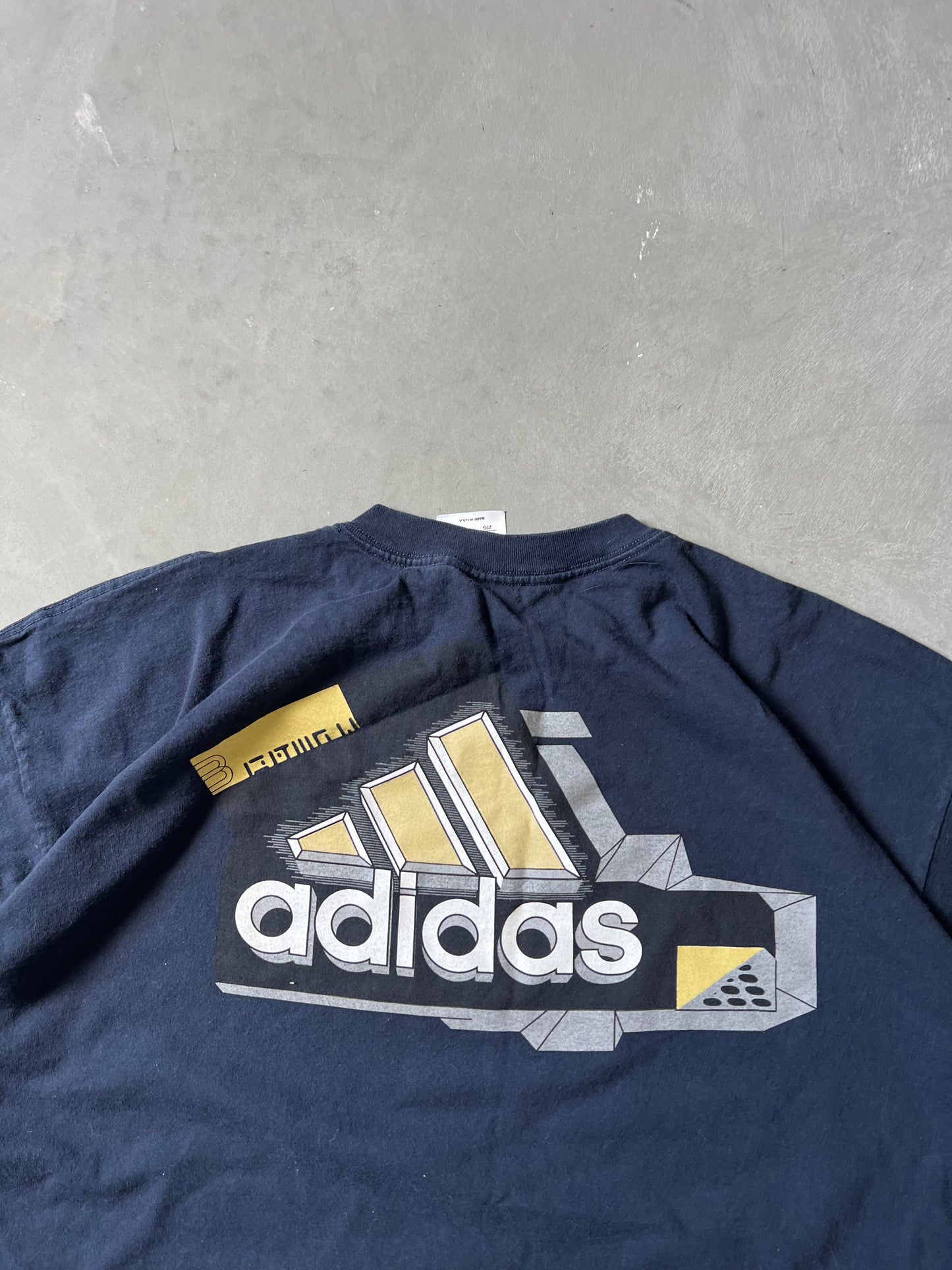 Vintage Navy Adidas Shirt - XL