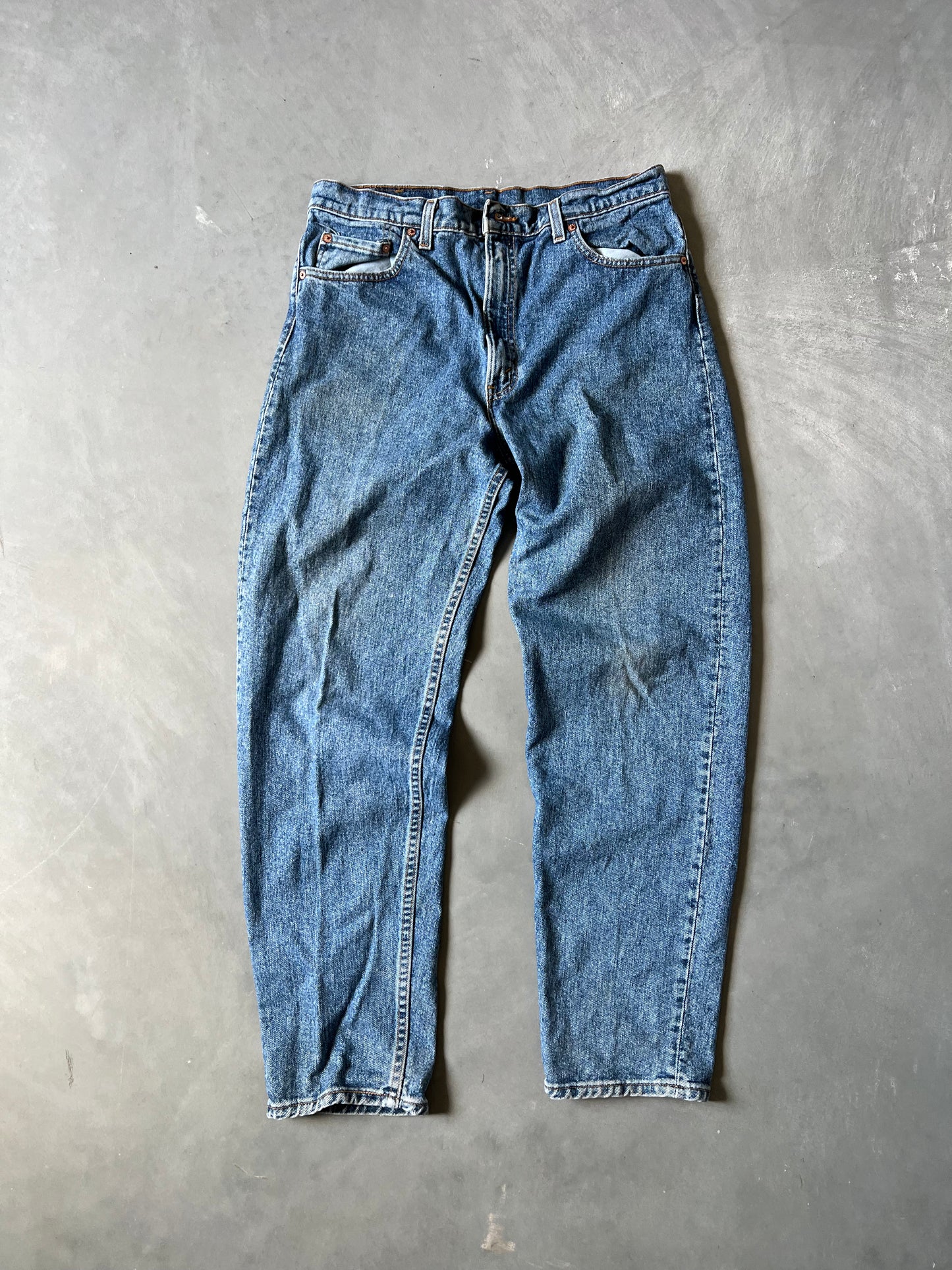 Vintage Denim Blue Levi 550 Pants - 36
