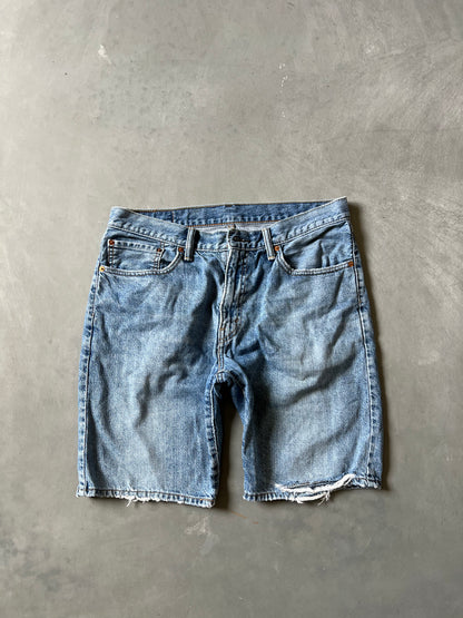 Vintage Denim Blue Levi 505 Jorts - 34