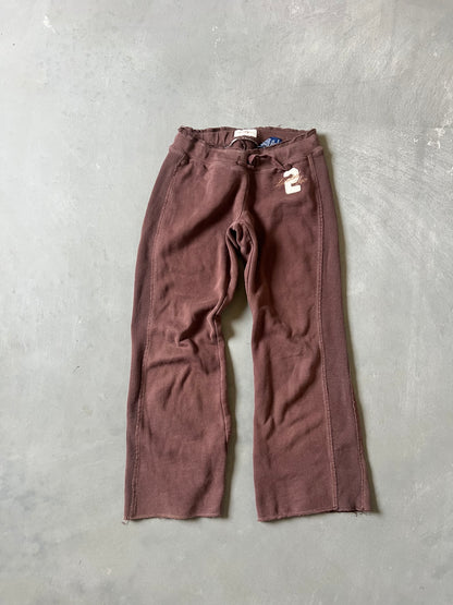 Vintage Brown Y2k Limited Sweatpants - Y10