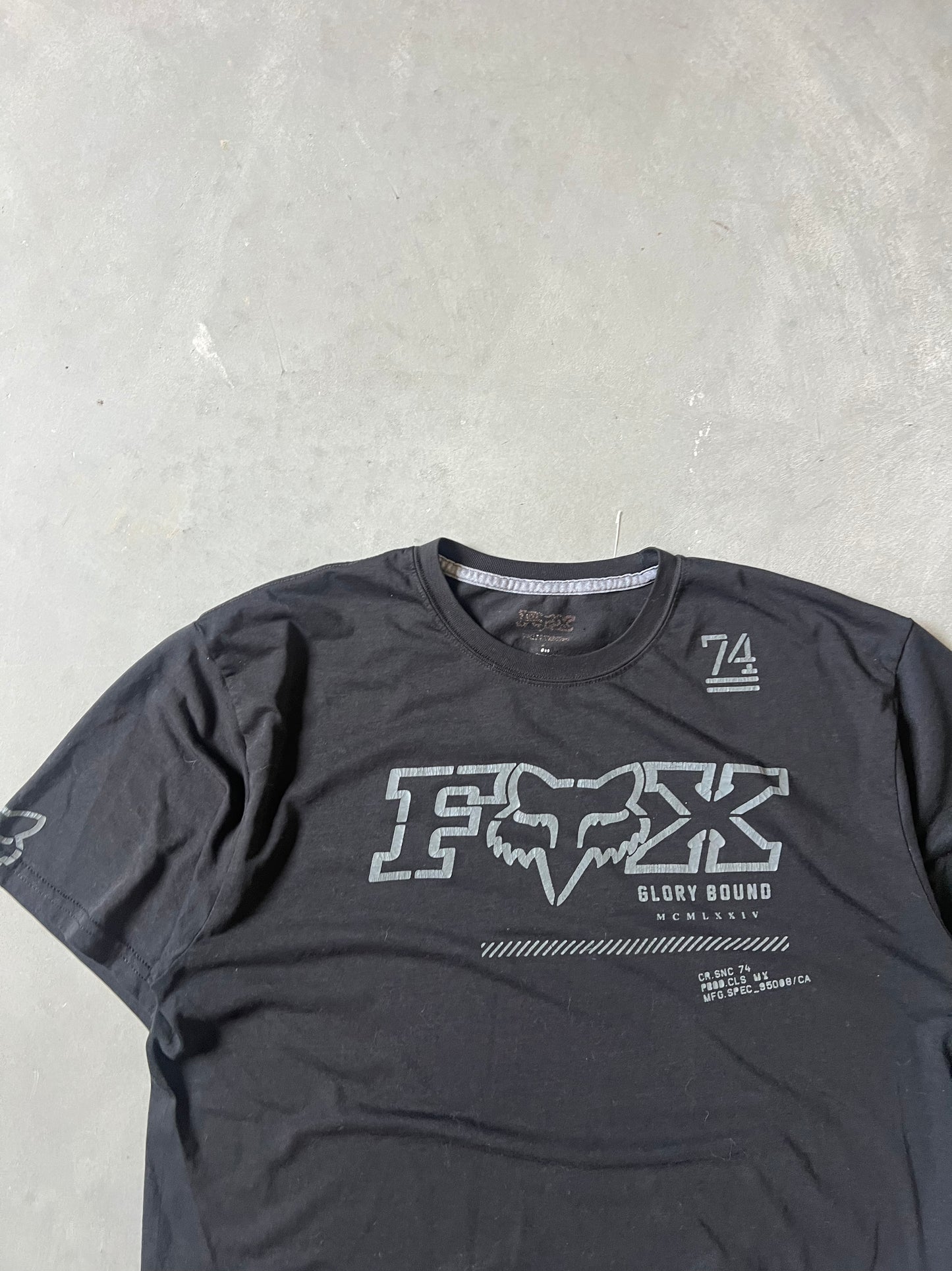 Vintage Black Fox Racing Shirt - XL