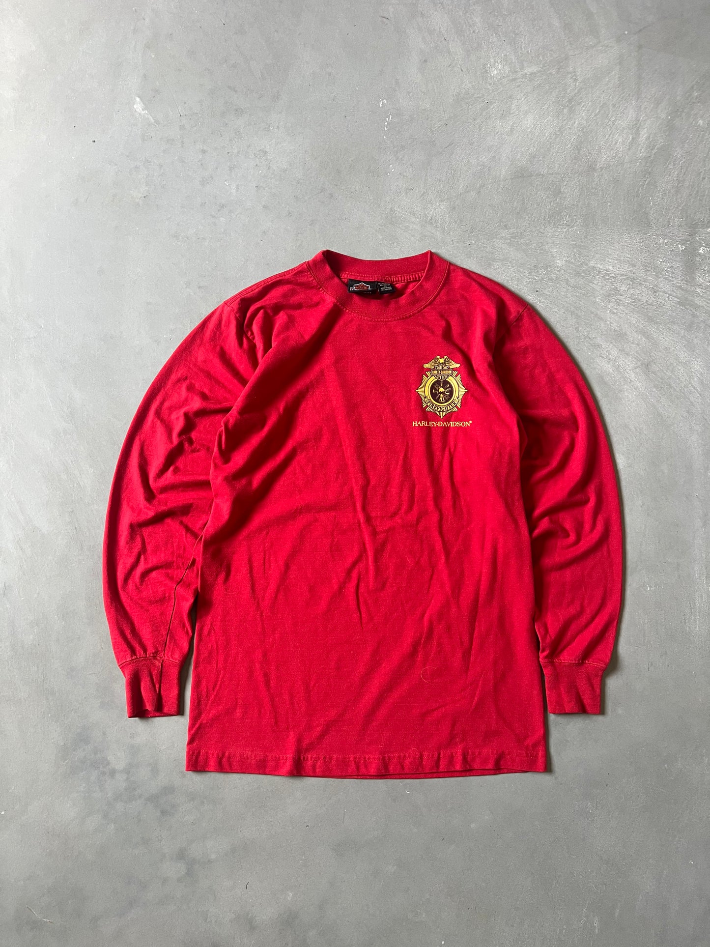 Vintage Red Harley Davidson Shirt - M