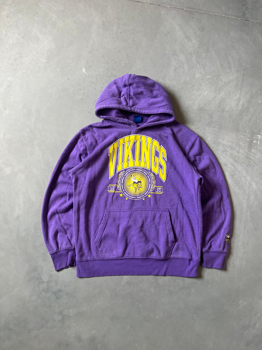 Minnesota Vikings Spellout Hoodie - M