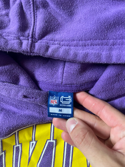 Minnesota Vikings Spellout Hoodie - M