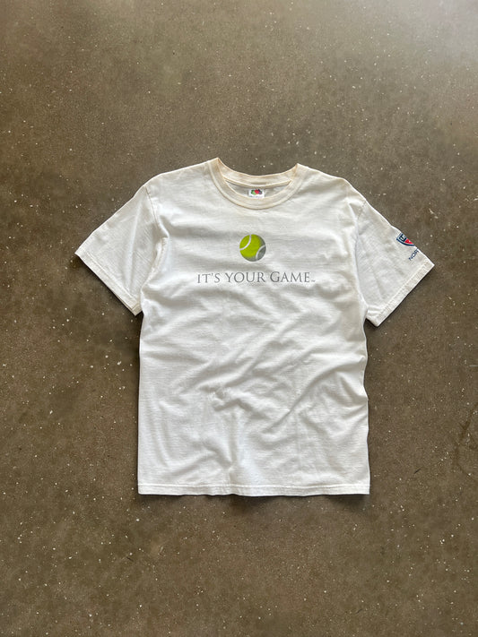 Vintage White Tennis Shirt - M